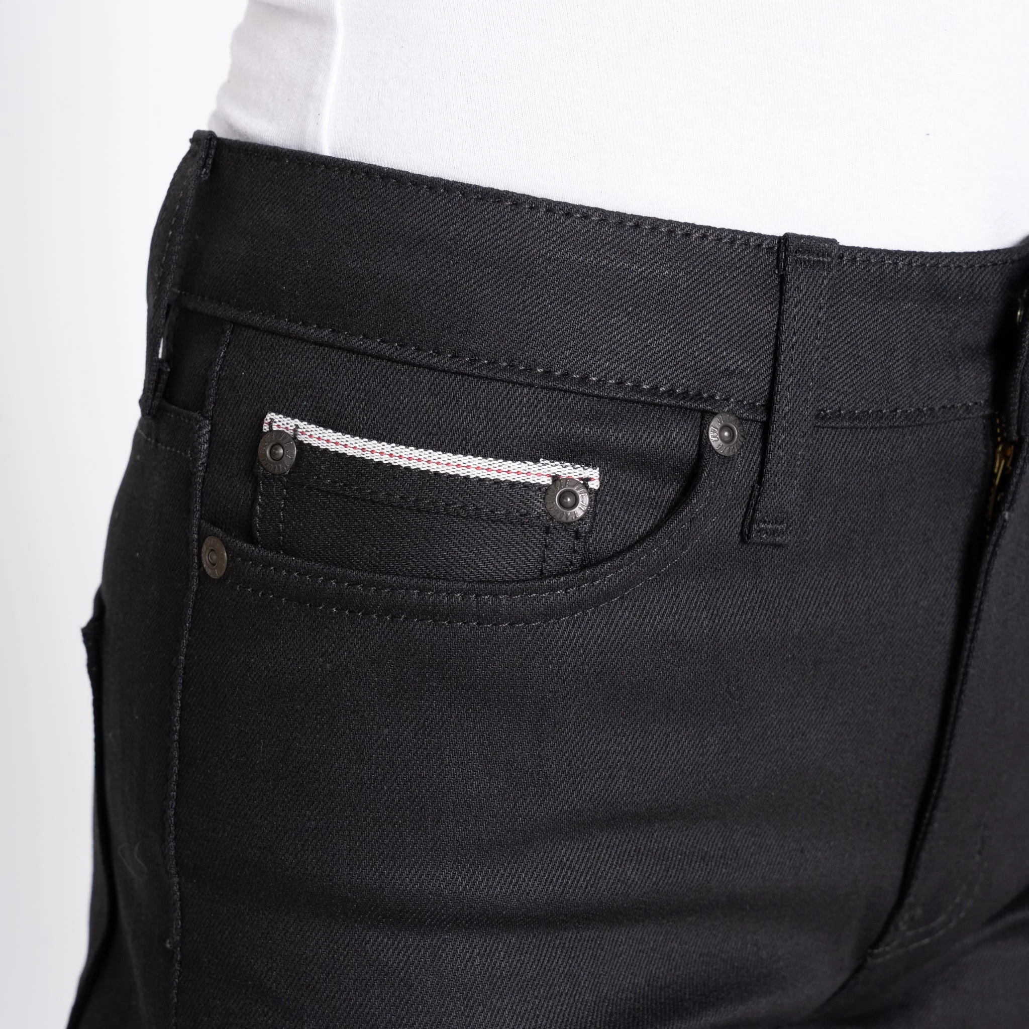 Women's - High Skinny - Black Cobra Stretch Selvedge - Image 4