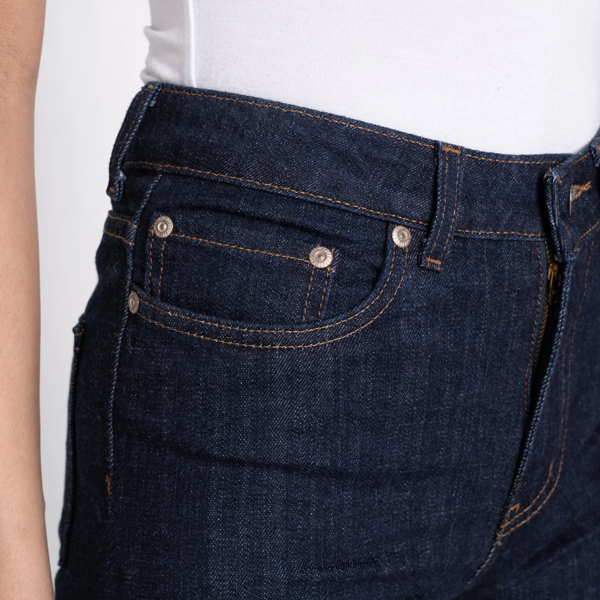 Women's - High Skinny - Cashmere Blend Stretch Denim - Image 4