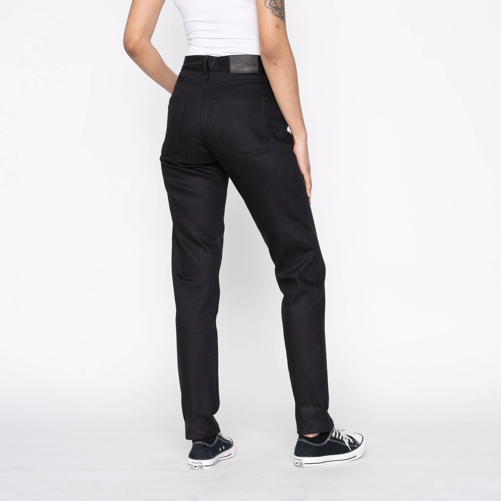 Women's - Max - Black Cobra Stretch Selvedge - Image 3