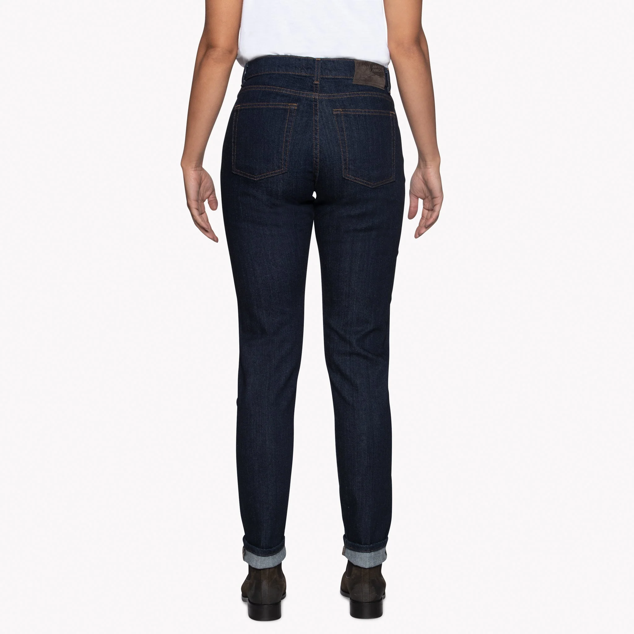 Women's - Max - Cashmere Blend Stretch Denim - Image 3