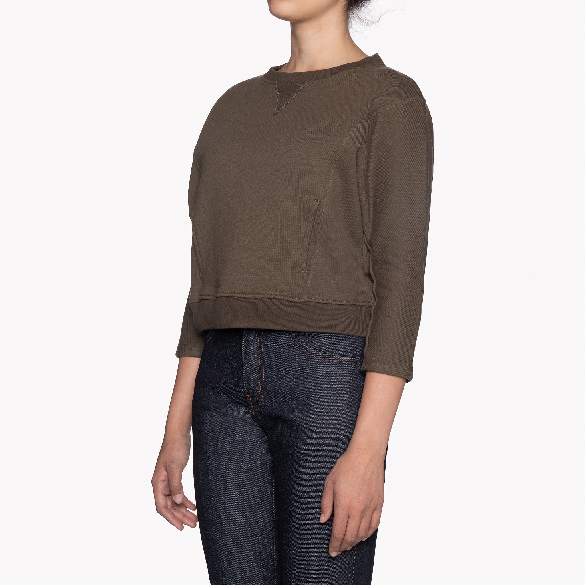 Women's - Smart Crew - Terry - Hunter - Image 3