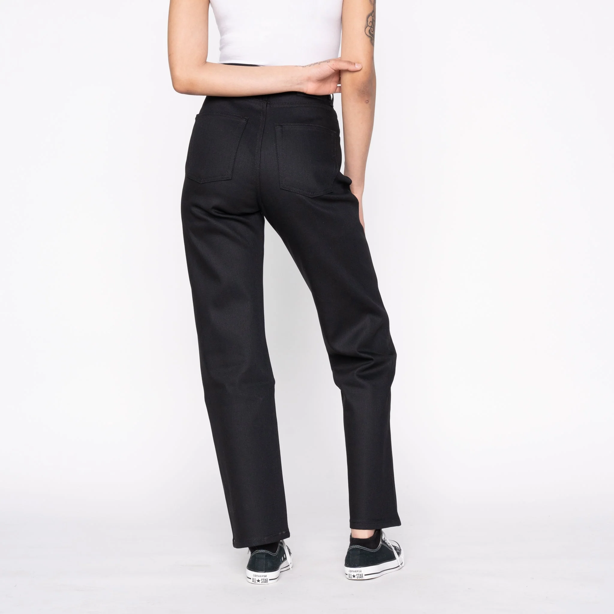 Women's - The Classic - Black Cobra Stretch Selvedge - Image 3