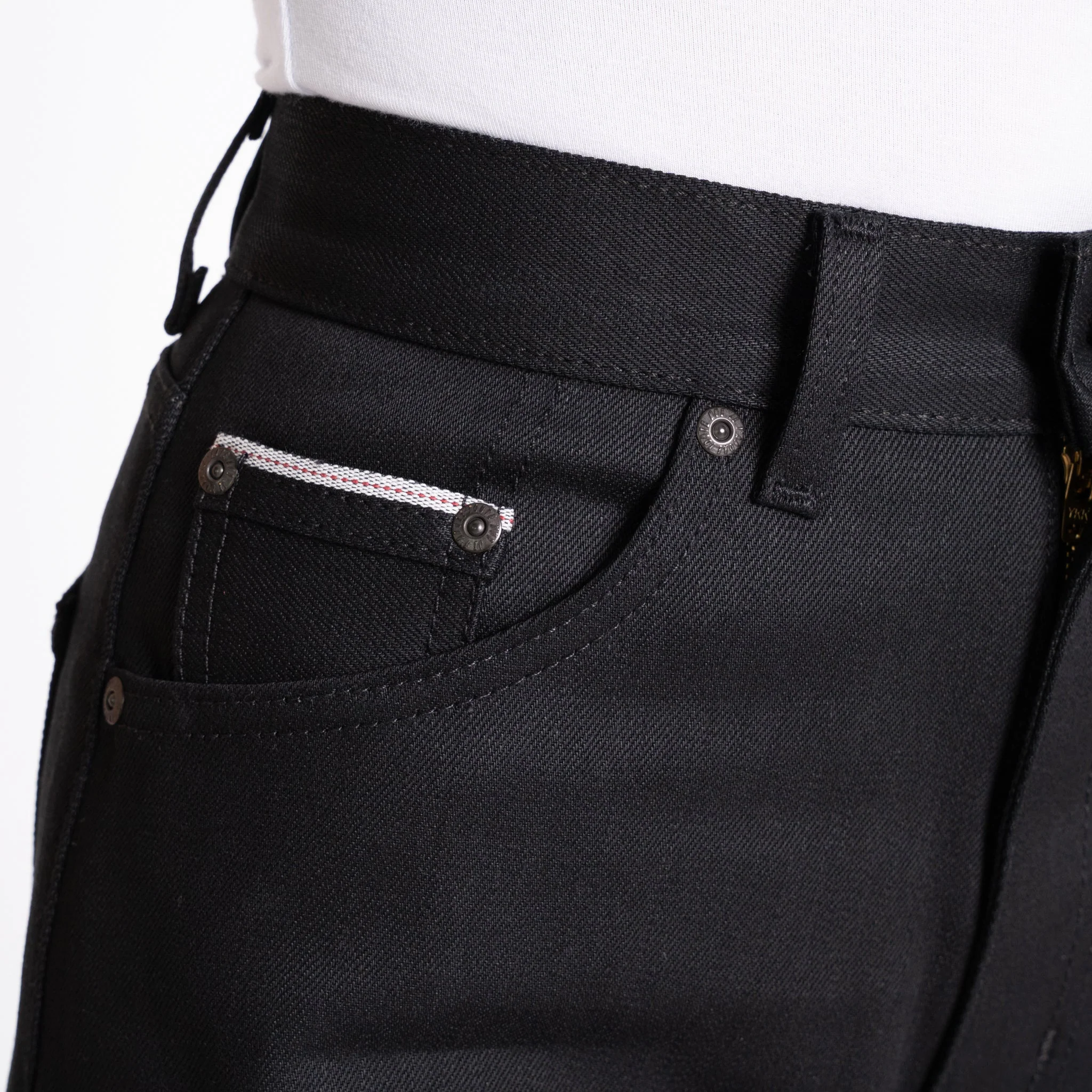 Women's - The Classic - Black Cobra Stretch Selvedge - Image 4