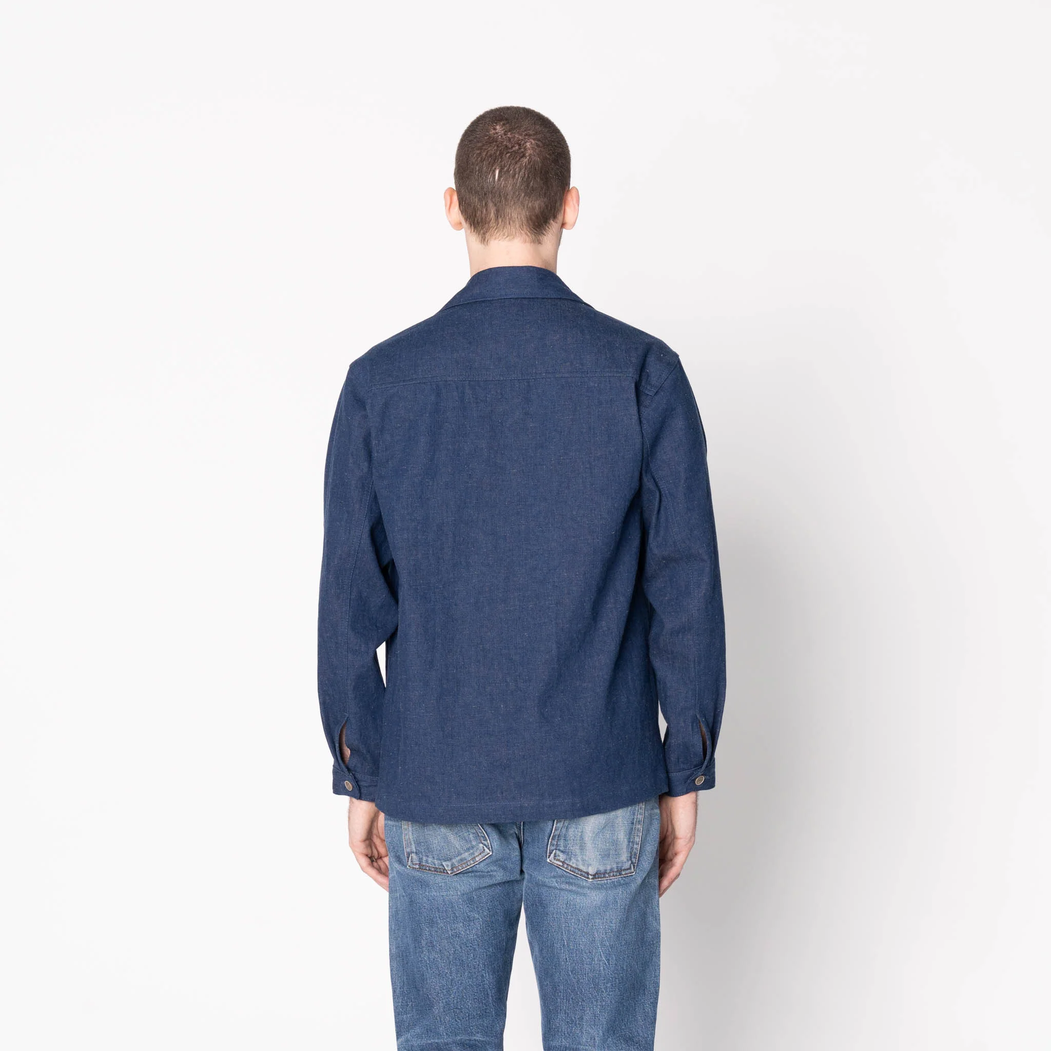 Work Shirt - 9.7oz 2/1 Nep Denim - Image 3