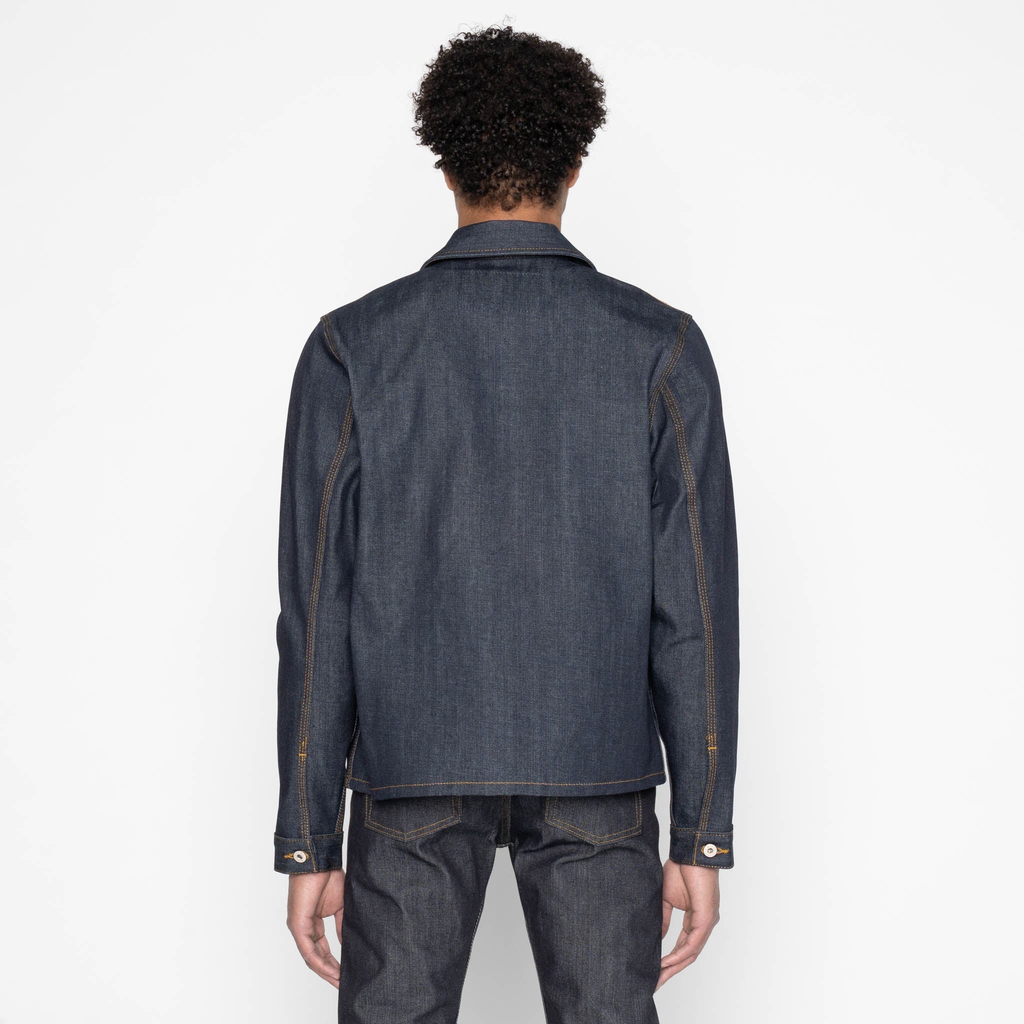 Zip Jacket - Left Hand Twill Denim - Image 5