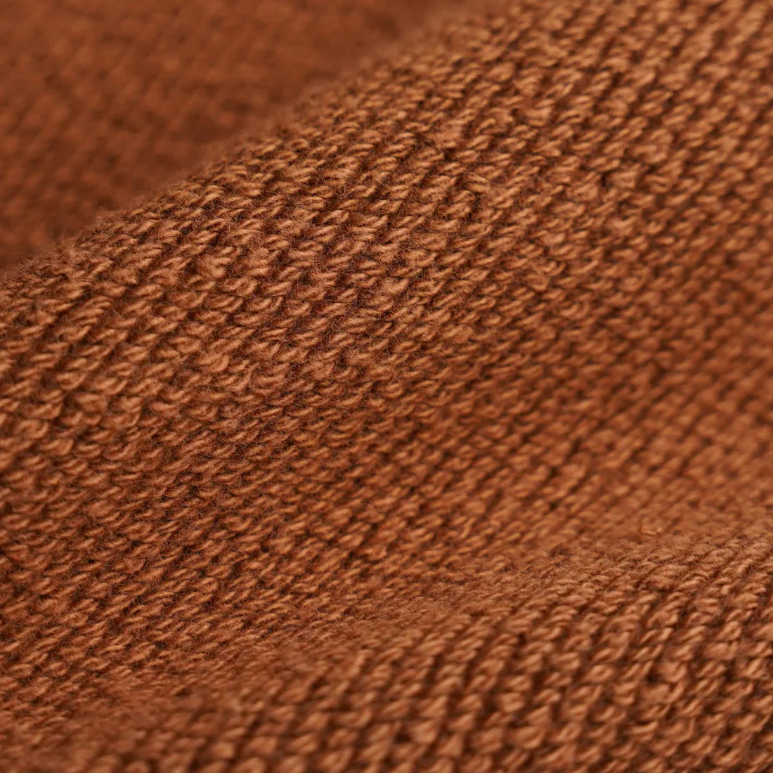 Zip Hoodie - Double Heavyeight French Terry - Rust - Image 7