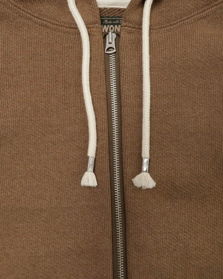 Zip Hoodie - Iron Mordant FoxFibre® Double Heavyweight French Terry - Image 6