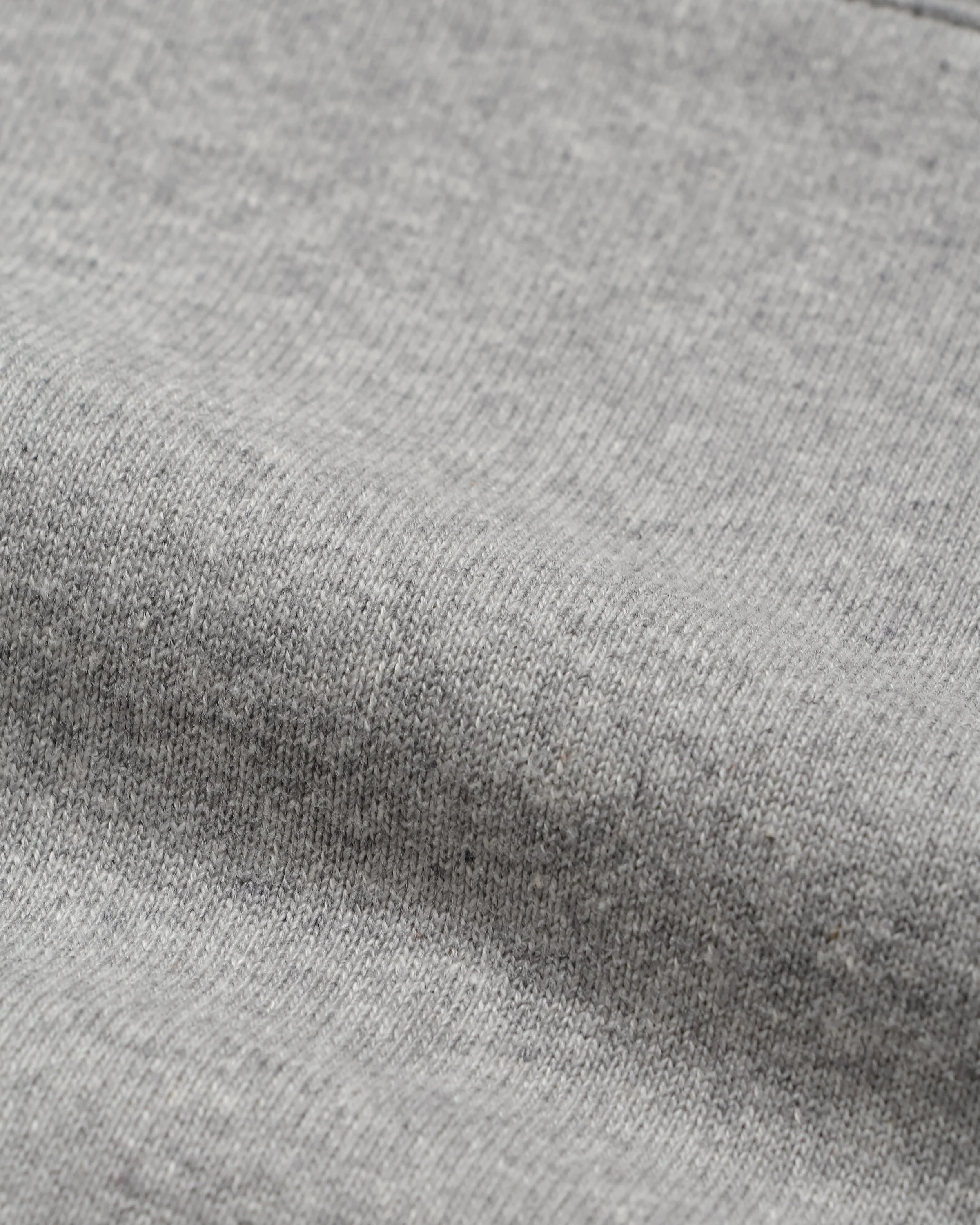 Zip Hoodie - Super Looper French Terry - Heather Grey - Image 7